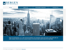 Tablet Screenshot of bergenasset.com